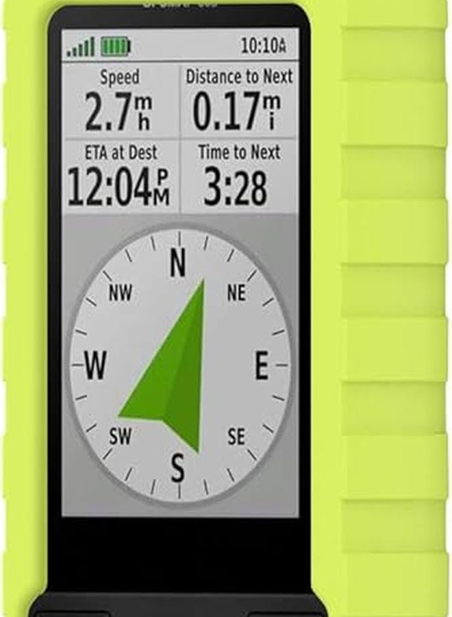غطاء واقي من السيليكون باللون الأخضر الغابي لجهاز Garmin GPSMAP 66s 66st GPS - Image 4